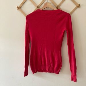 Pink express sweater